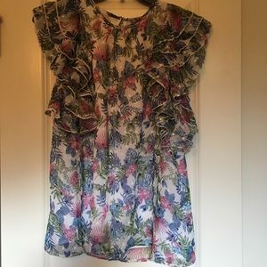 Walter Baker Floral Blouse